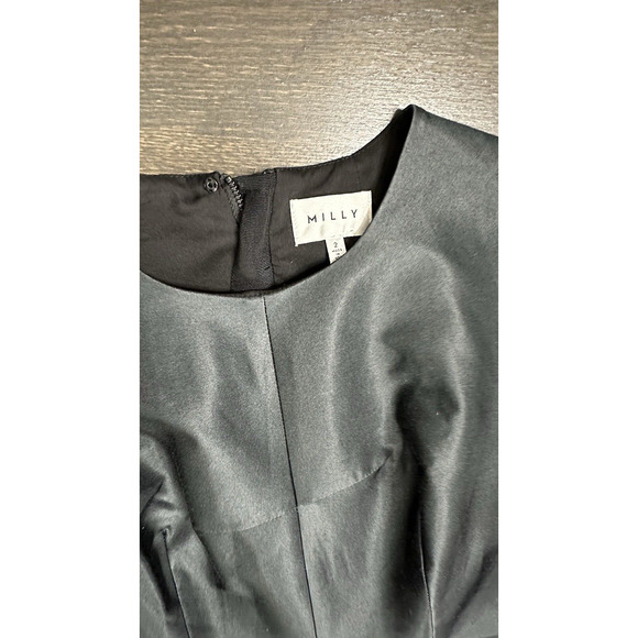 MILLY OMBRE PINK "COCO"‎ SHORT DRESS GLAM SATIN SZ 2 - Picture 4 of 6